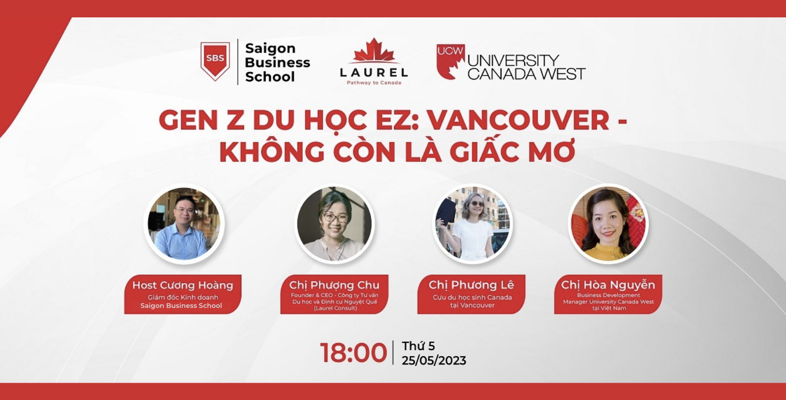 GlobalTalk #3: GEN Z DU HỌC EZ: VANCOUVER - KHÔNG CÒN LÀ GIẤC MƠ