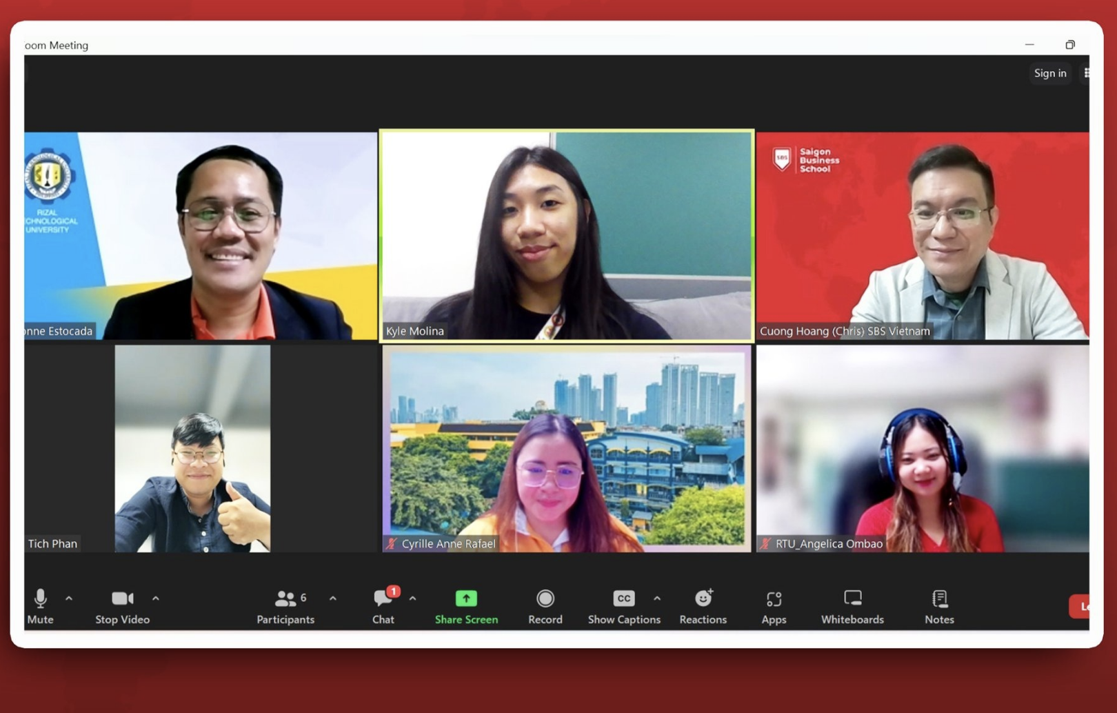 Saigon Business School (SBS) Hợp Tác Trao Đổi Cùng Trường Đại Học Công Nghệ Rizal (RTU)