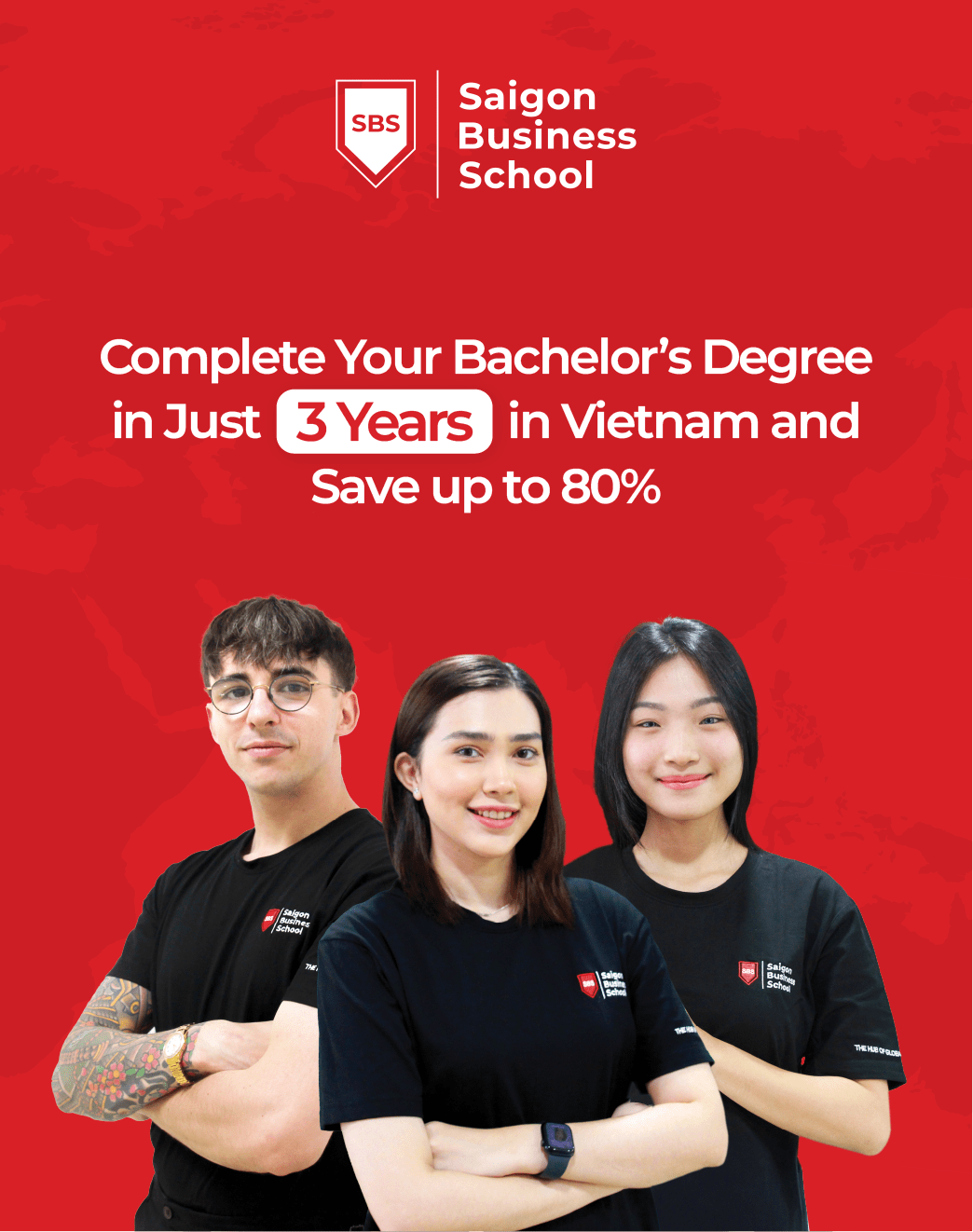 Pathway to Bachelor of Arts in Business and Management, University of Sunderland (UK)