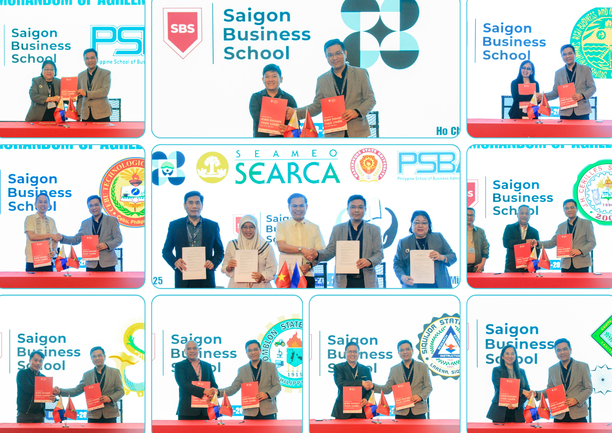 hợp tác 10 nước