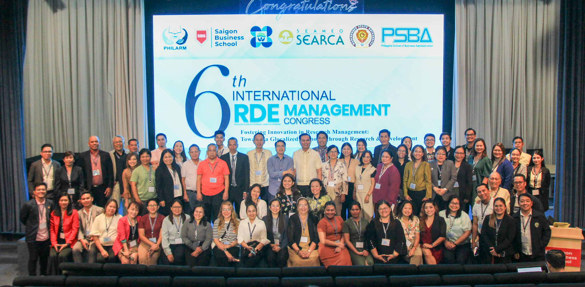 Saigon Business School (SBS) Tổ Chức Thành Công Hội Nghị Quốc Tế Lần Thứ 6 Về Quản Lý RDE Dành Cho Hơn 100 Đại Biểu Đến Từ Philippines & Khối ASEAN