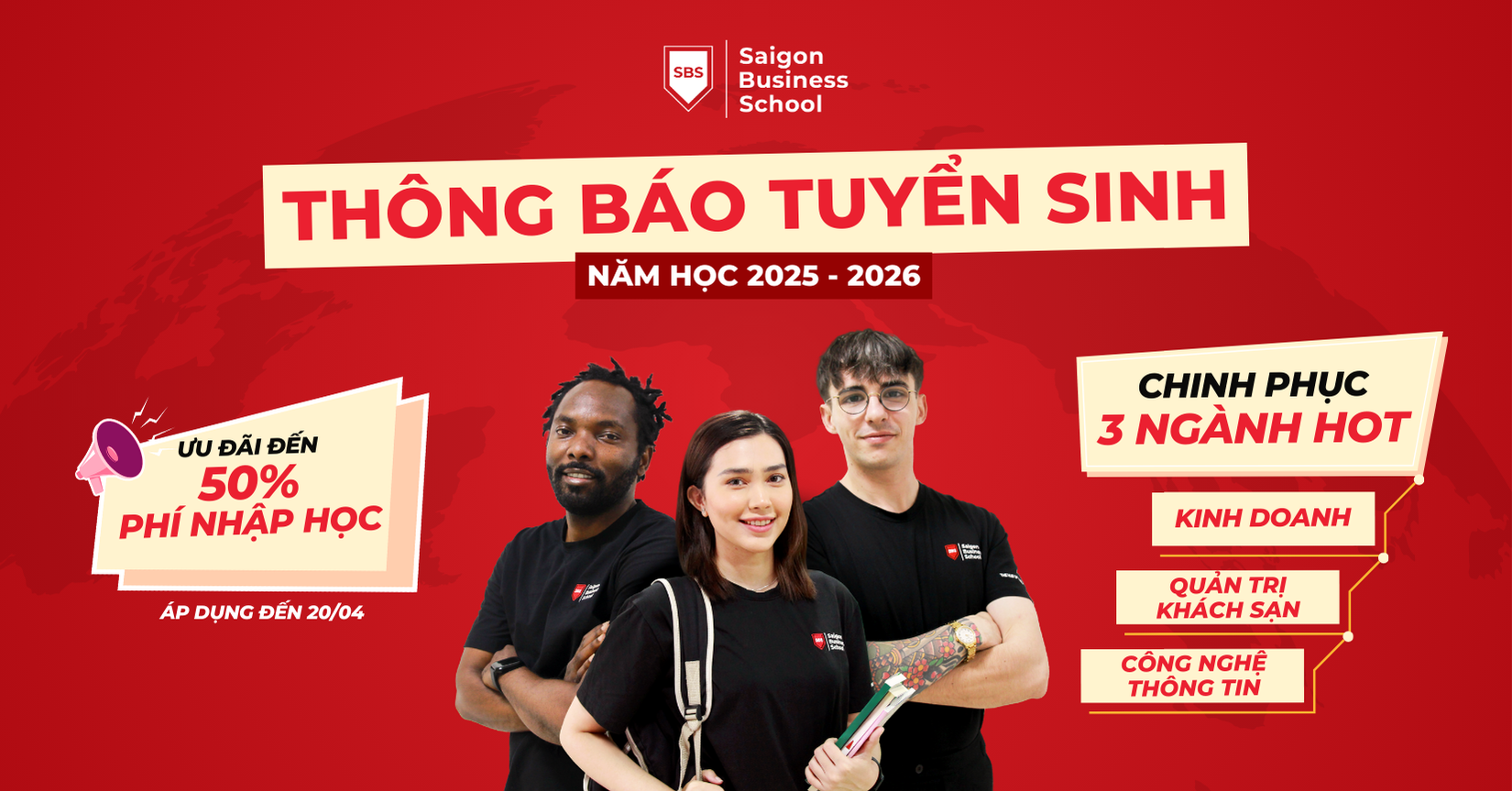 Saigon Business School (SBS) Thông Báo Chương Trình Tuyển Sinh Năm Học 2025–2026