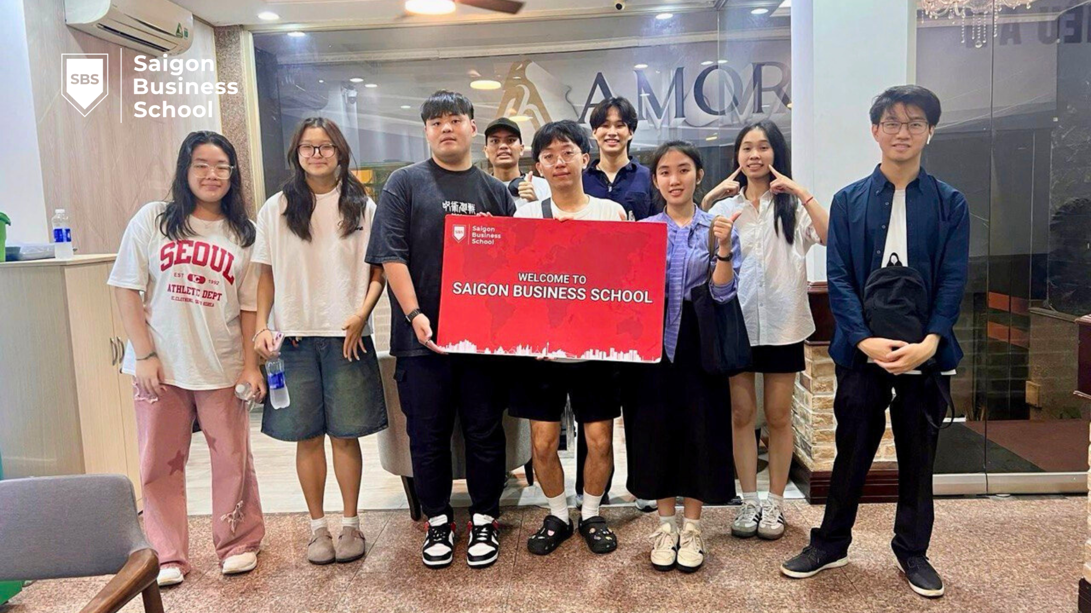 Saigon Business School (SBS) Proudly Welcomes 8 Singaporean Interns To Ho Chi Minh City