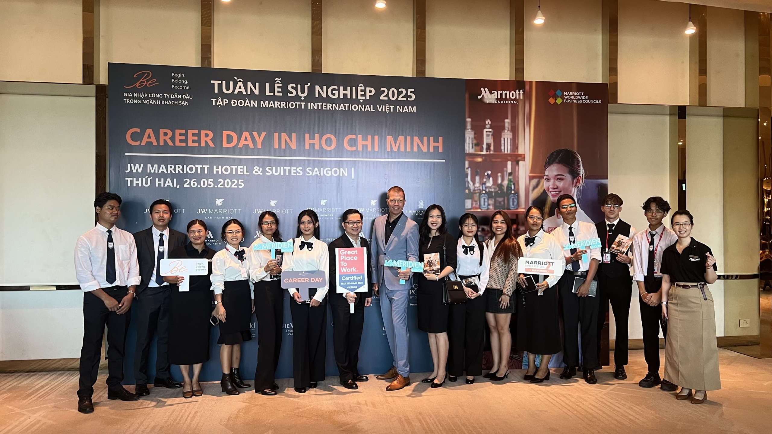 SBS Ký Kết Hợp Tác Chiến Lược Cùng Marriott International, Đào Tạo Nhân Lực Quản Trị Khách Sạn Đẳng Cấp Quốc Tế