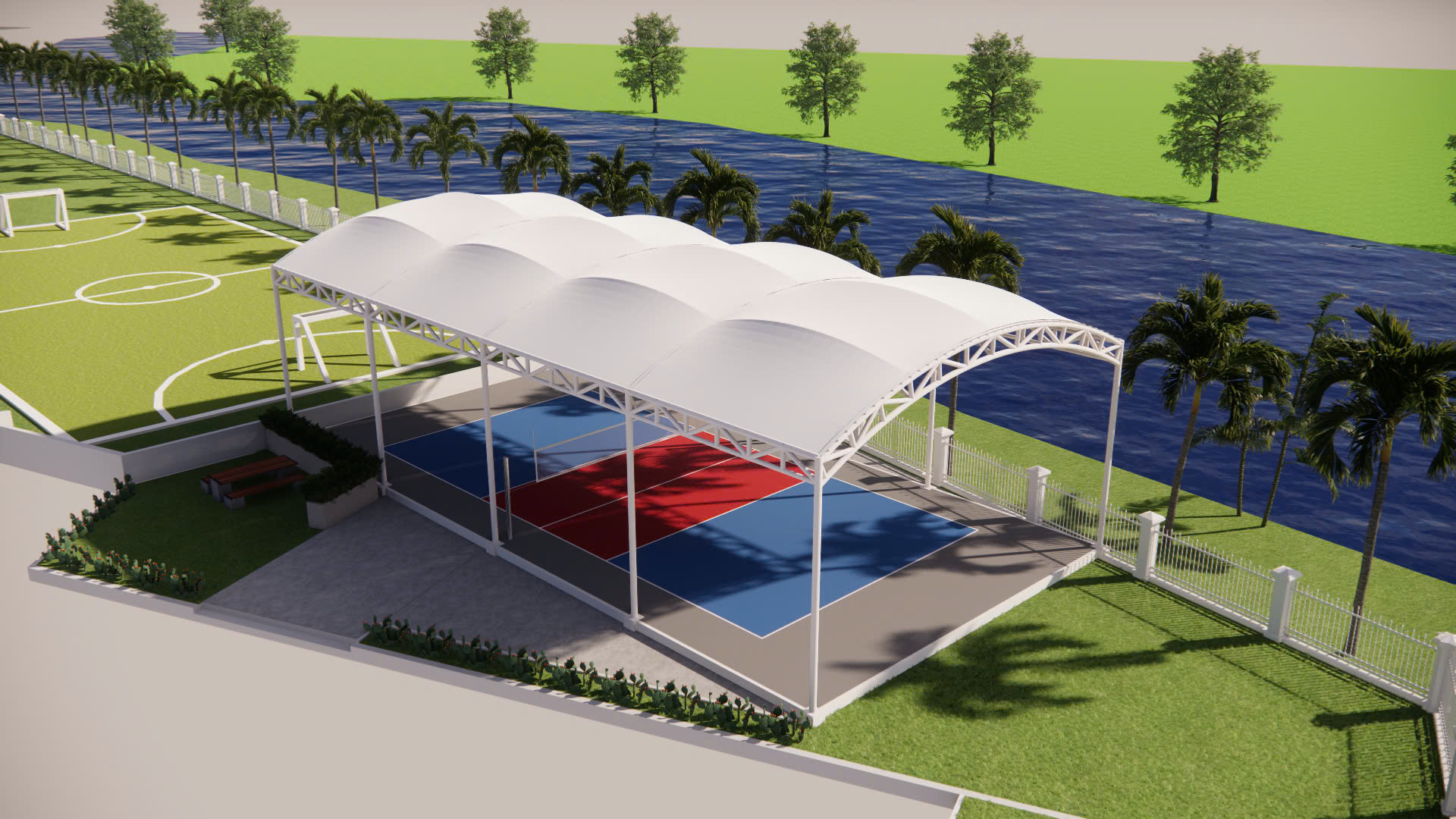 sân thể thao đa năng 1