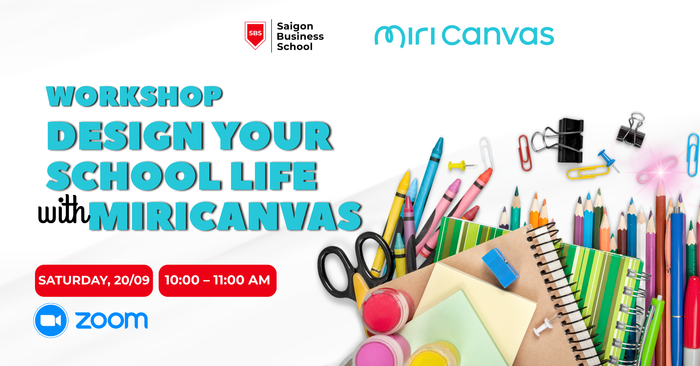 Workshop: Design Your School Life with MiriCanvas