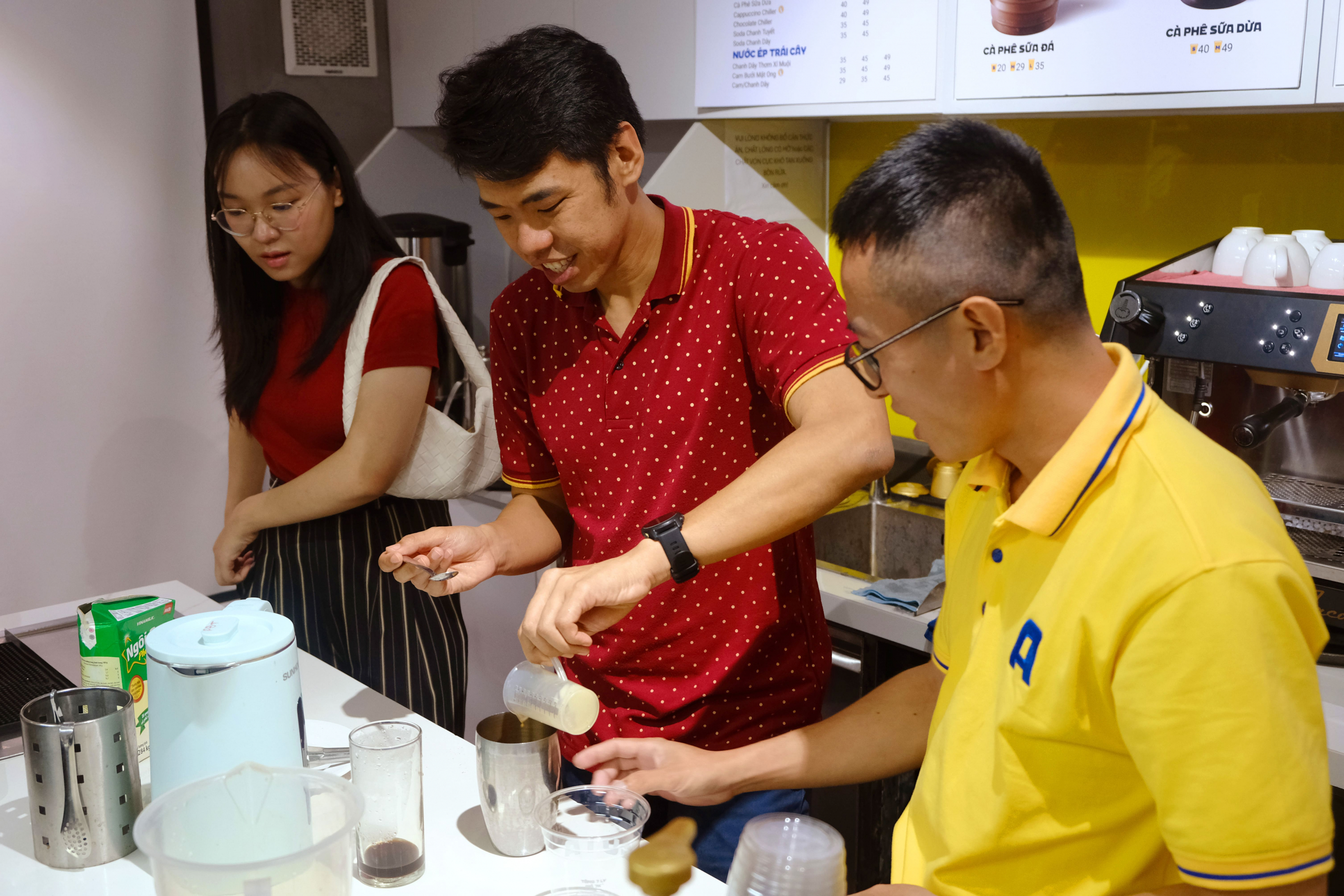 Vietnamese Coffee Making